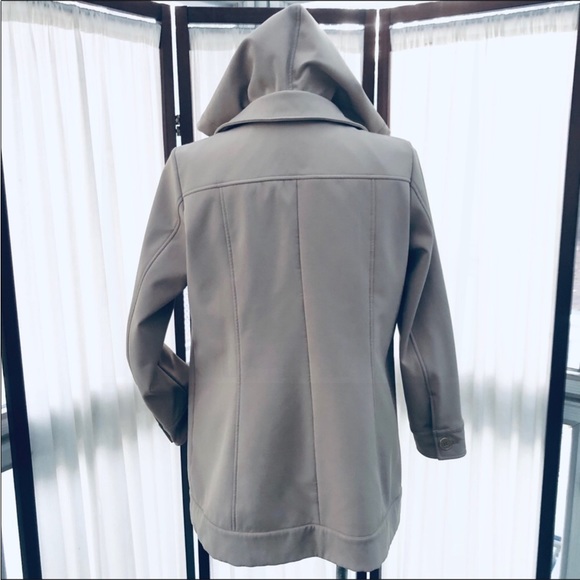 Isaac Mizhari Live! Soft Shell Zipper Hooded Coat - Picture 3 of 14